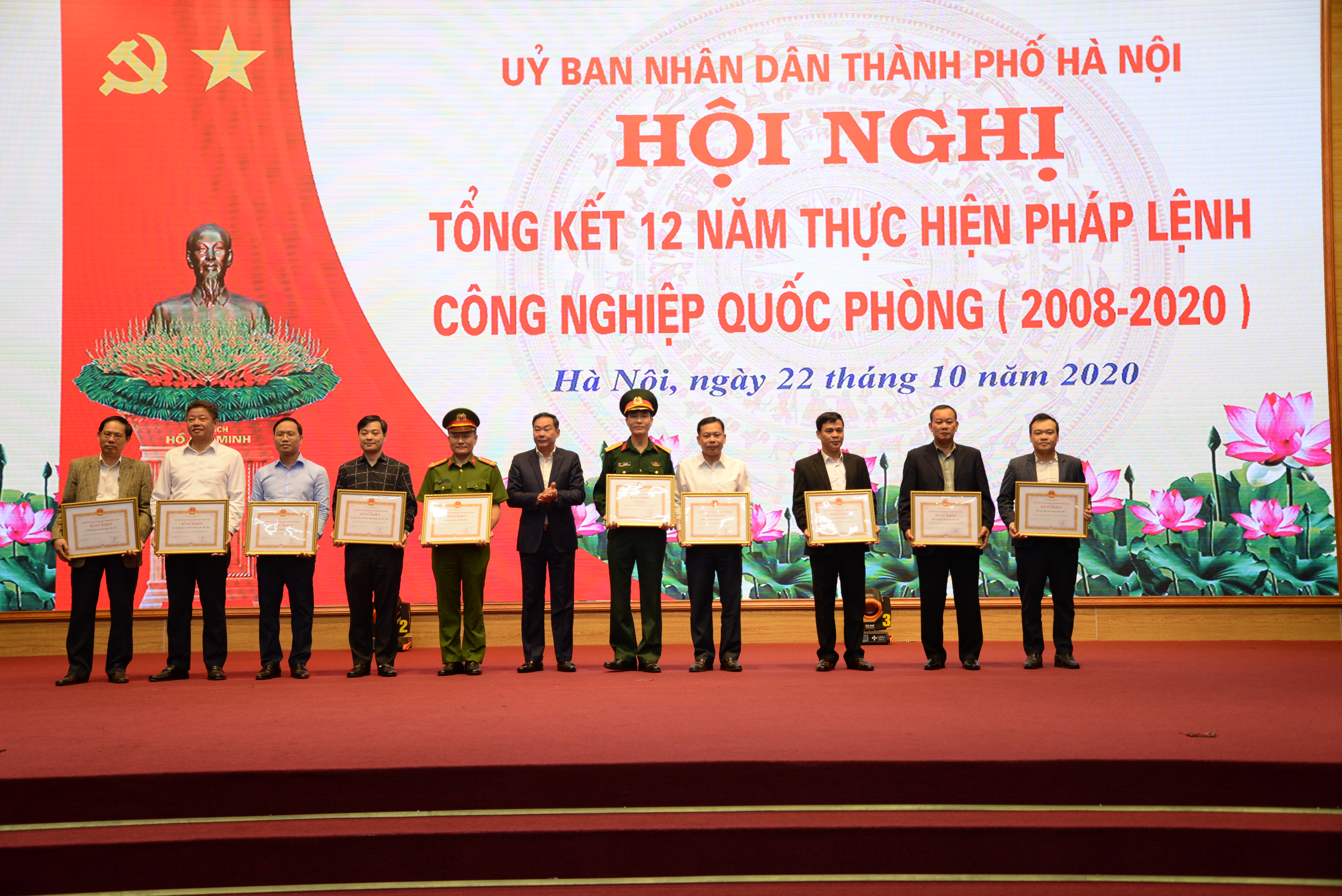 Thành phố Hà Nội tổng kết 12 năm thực hiện Pháp lệnh Công nghiệp Quốc phòng 